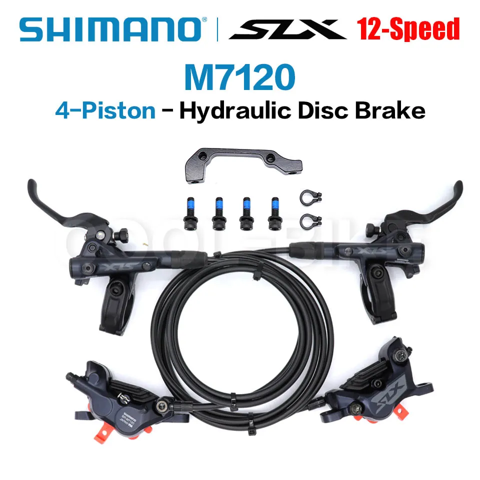 シマノ SLX M7100 2ピストン M7120 4ピストン 油圧ディスクブレーキ