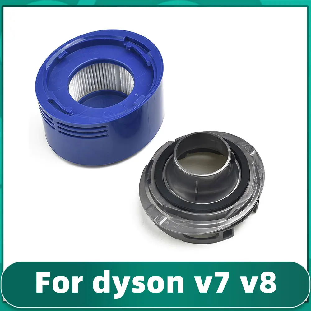Reemplazo de filtro de poste de cubierta trasera de Motor de gatillo para Dyson V7 V8, accesorio de aspiradora inalámbrica, pieza de repuesto