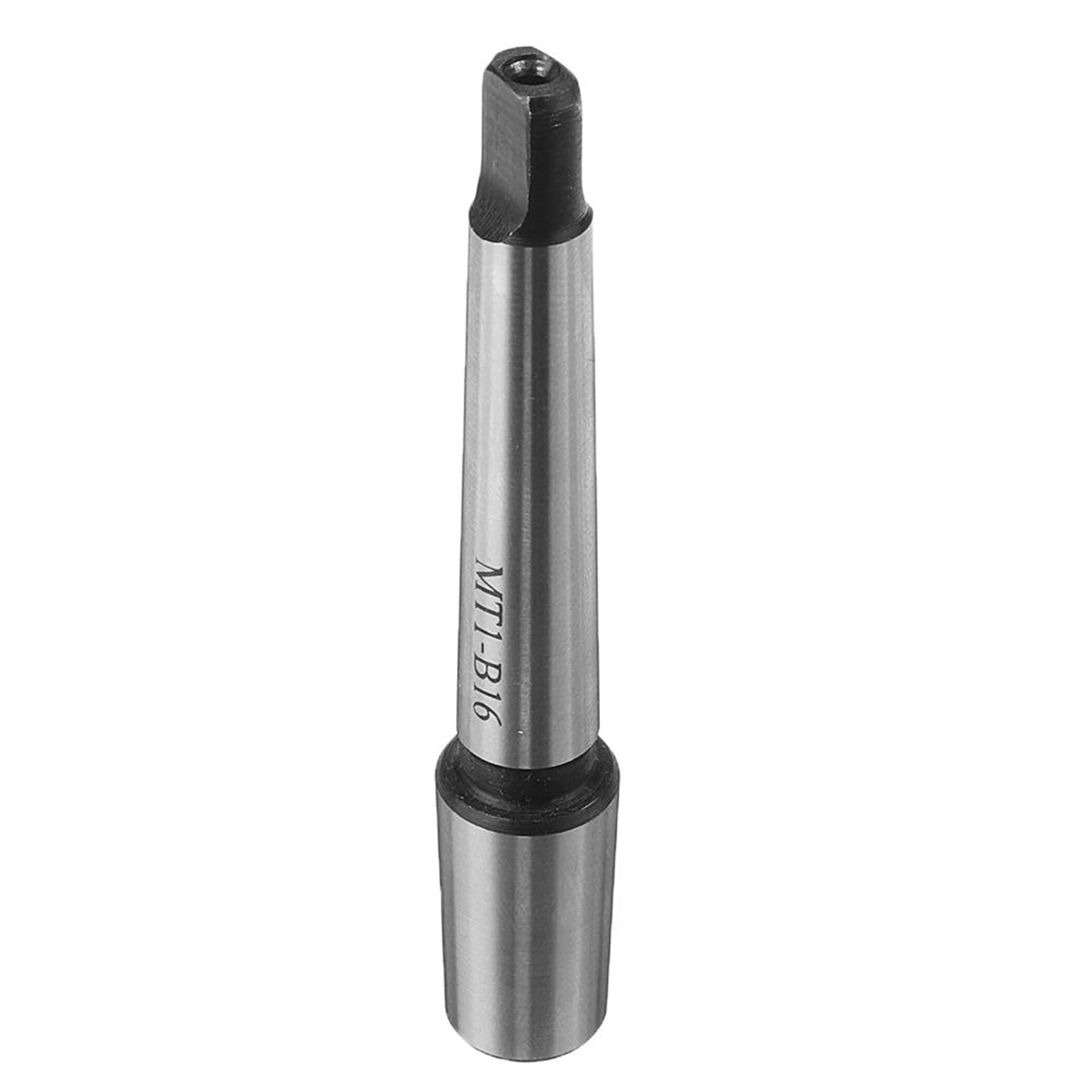 Sliver Drawbar Adapter Drill Chucks MT1-B16 Durable High Precision Lathe CNC Tools Durability Morse Taper Tool Holder