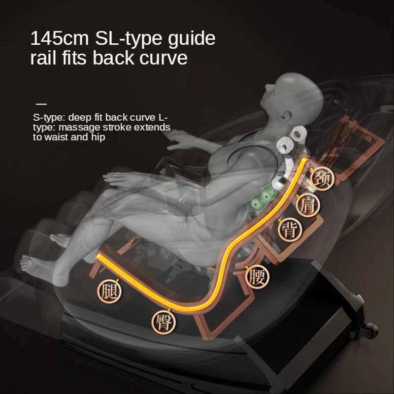 New Style Massage Chair Full-automatic Space Luxury Cabin Full-body Multifunctional Massager Customization