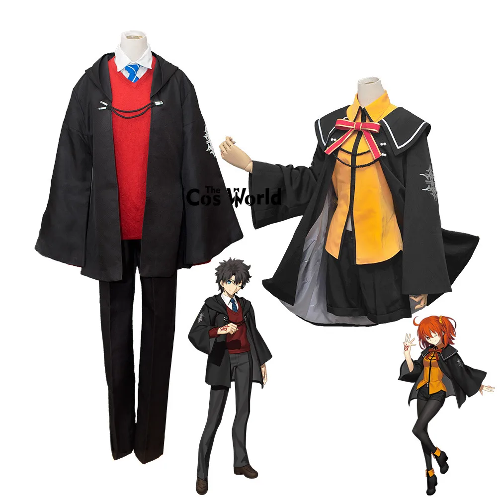 

FGO Fate Grand Order Mystic Code Fujimaru Ritsuka Mage's Association Uniform Outfit Games Anime Cosplay Costumes