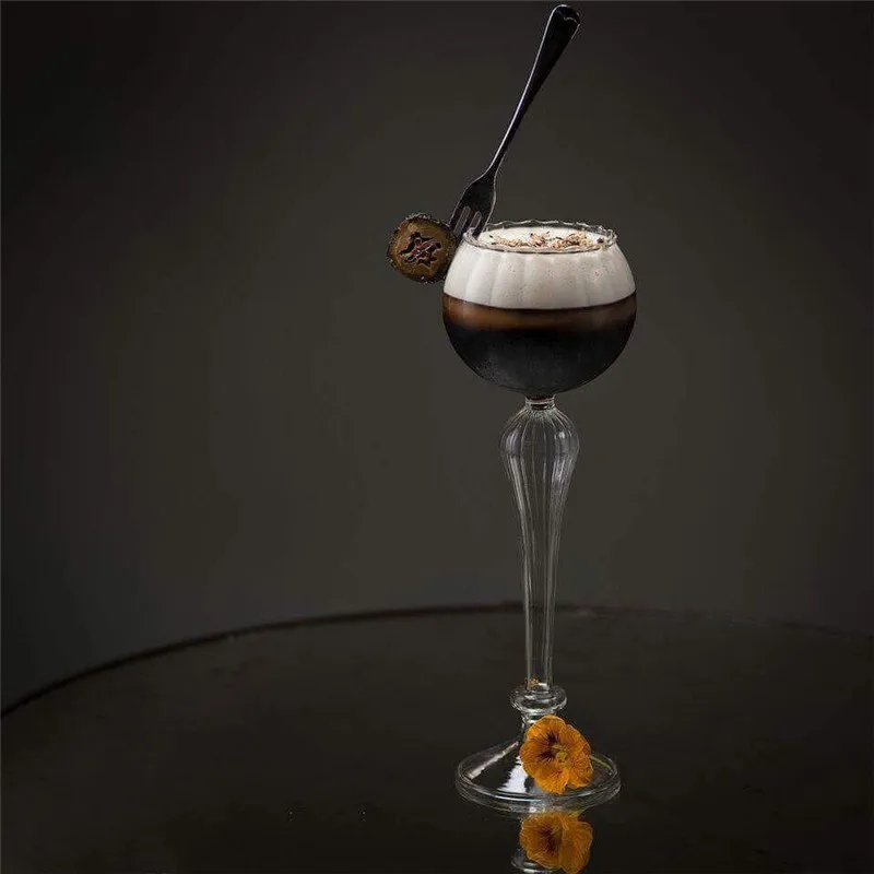 Candelabro profesional para decoración de vino, whisky, Copita de vidrio, portavelas de cristal, cáliz de luz, taza de Bar y cafetería a la moda