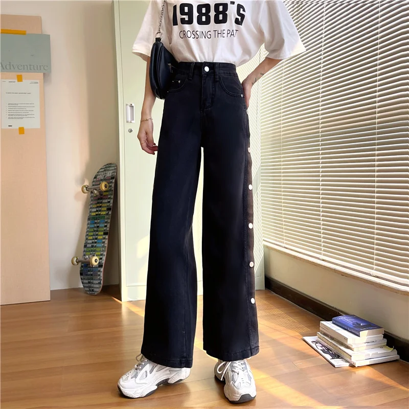 

Cheap wholesale 2021 spring autumn new fashion casual Denim women Pants woman female OL cargo pants women AtYM6157