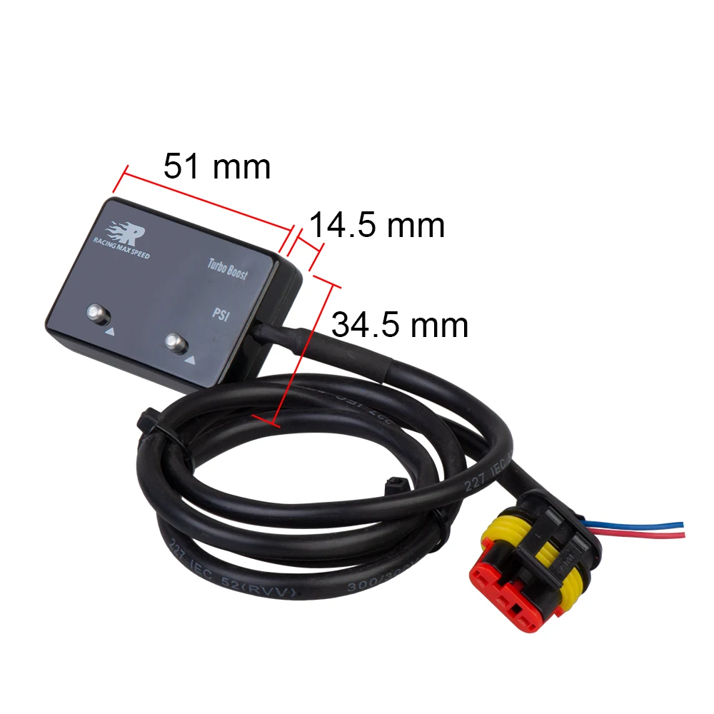 Free Shipping Universal Boost Gauge AUTO Booster Table -14~40 PSI Turbo Skyline WRX Car Evo MPS GTR STI XR6 FPV