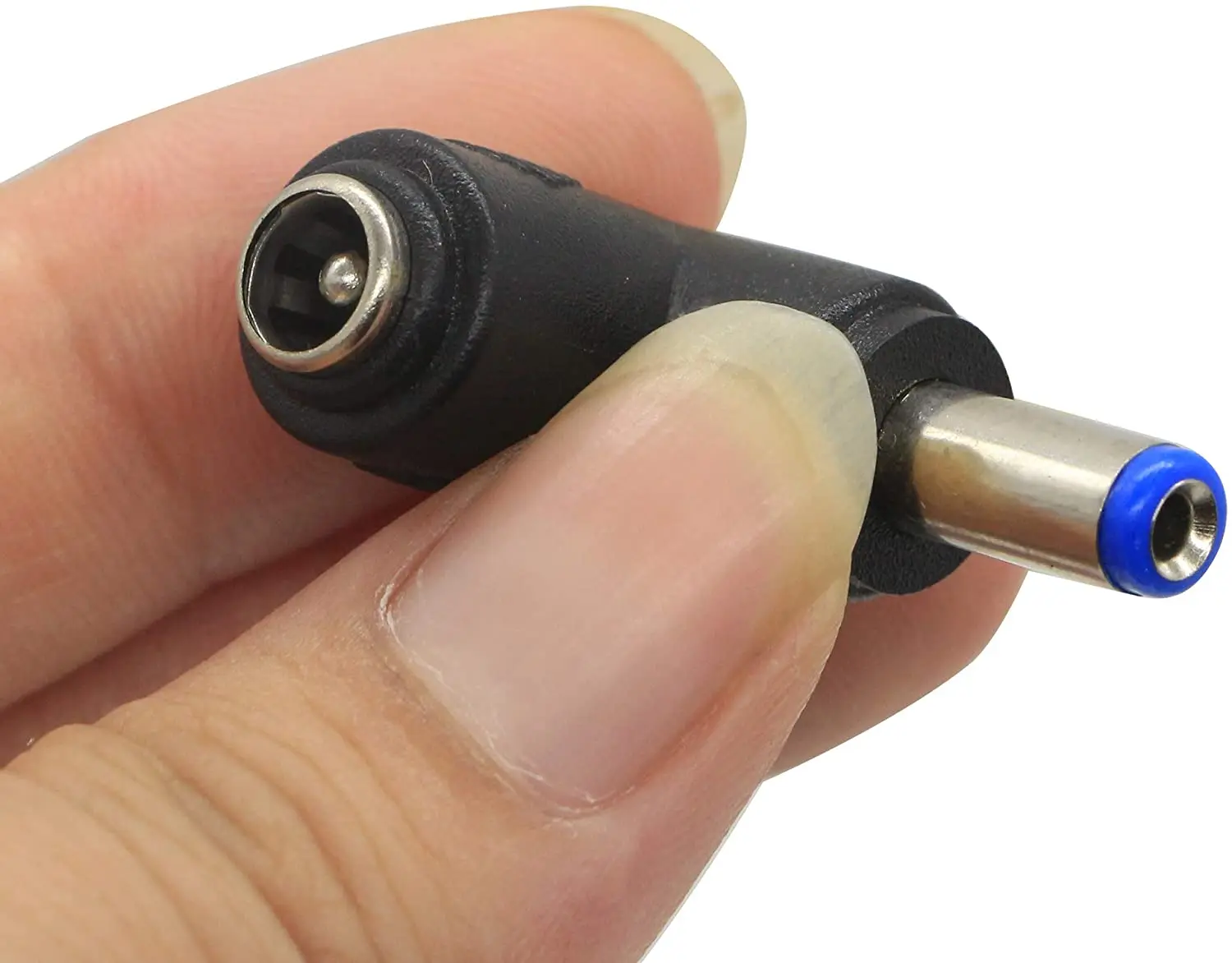 2 Gói Góc 90 Độ DC5.5x2.1mm Nam Đến Nữ Adapter 5 V DC Nòng Jack Cắm Điện Cáp Sạc Kết Nối máy Tính Bảng