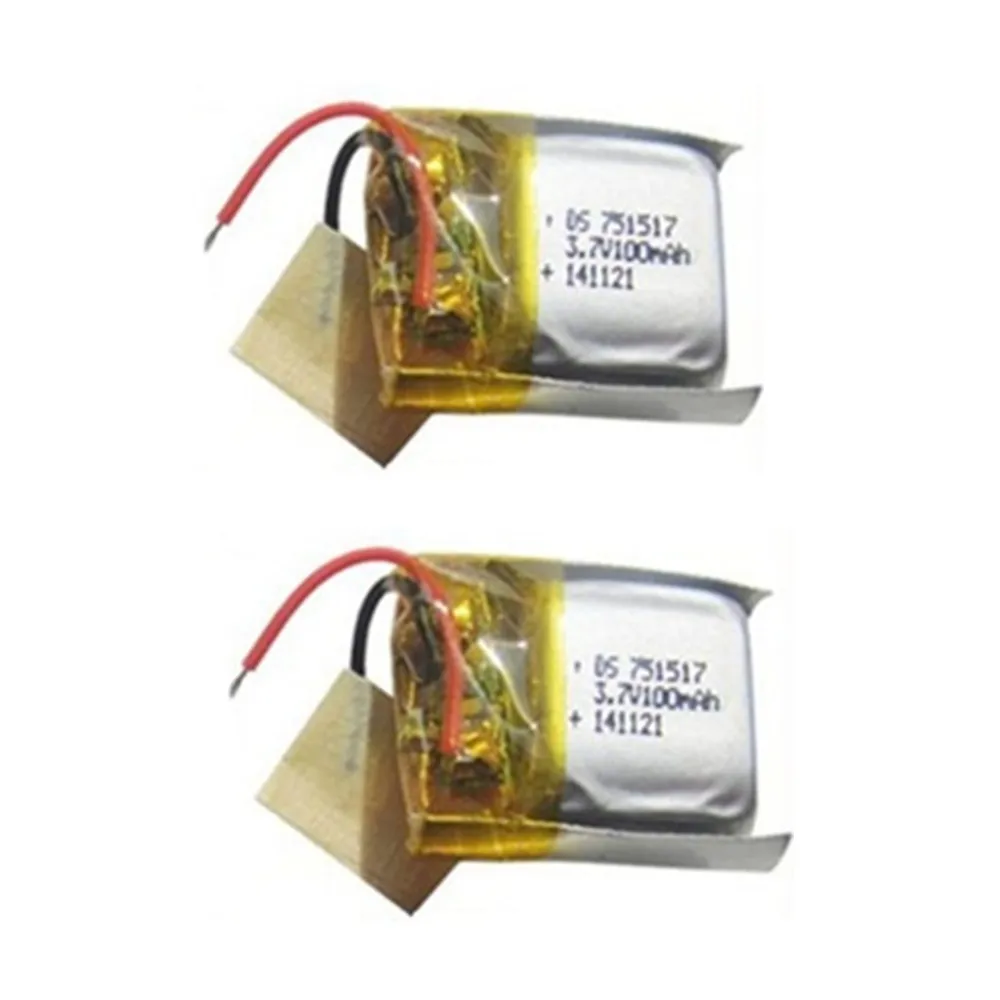 3.7v 100mah 751517 lipo battery  for JJ820 V646 V676 JJ810 RC Quadcopter Spare Parts