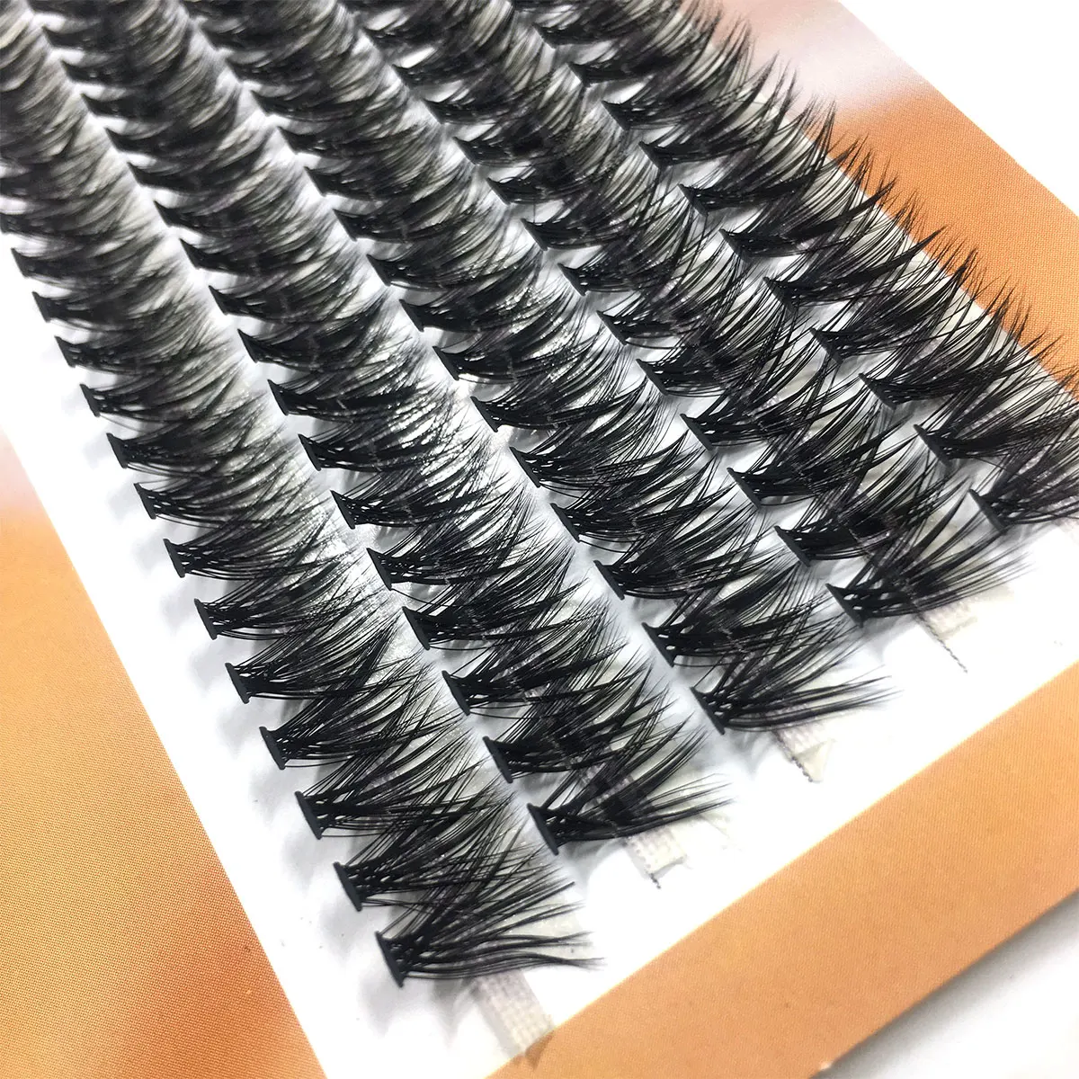 Hot 100 Clusters/box Cluster eyelashes thick 10D Individual eyelash extension lashes bunches professional faux eye lashes new