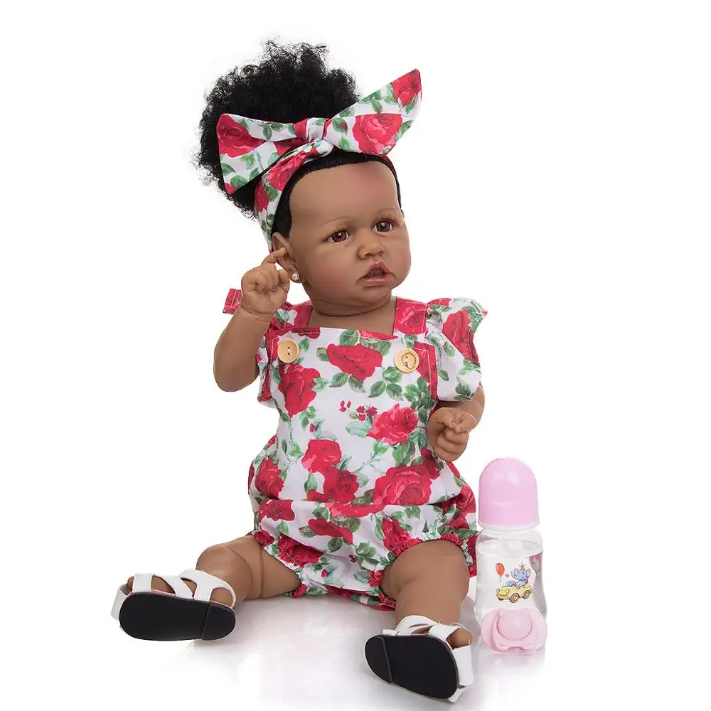 Fast Delivery KEIUMI 57CM Reborn Baby Dolls Full Body Silicone Beautiful Doll Can Bath For Children's Day Gift Playmate