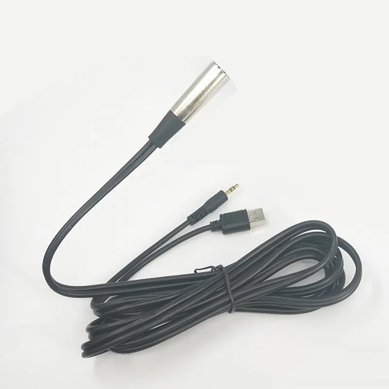 Cable de Audio para micrófono MK F200FL, USB con Cable doble de 3,5mm para MK F100TL, MK-F200FL, F100TL, MK-F100TL, Xlr