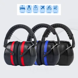 High Quality Anti-Noise Adjustable Head Earmuff SNR-35dB Ear Protector For Work Study Shooting Woodwork Hearing Protection