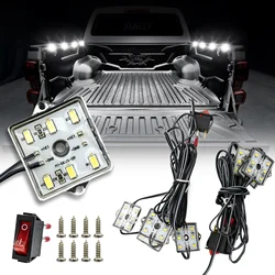 48LED Bed Strip Kit Waterproof on/Off Switch Extension Cable for Cargo Pickup Truck SUV RV Boat For Toyota Hilux Tundra Tacoma