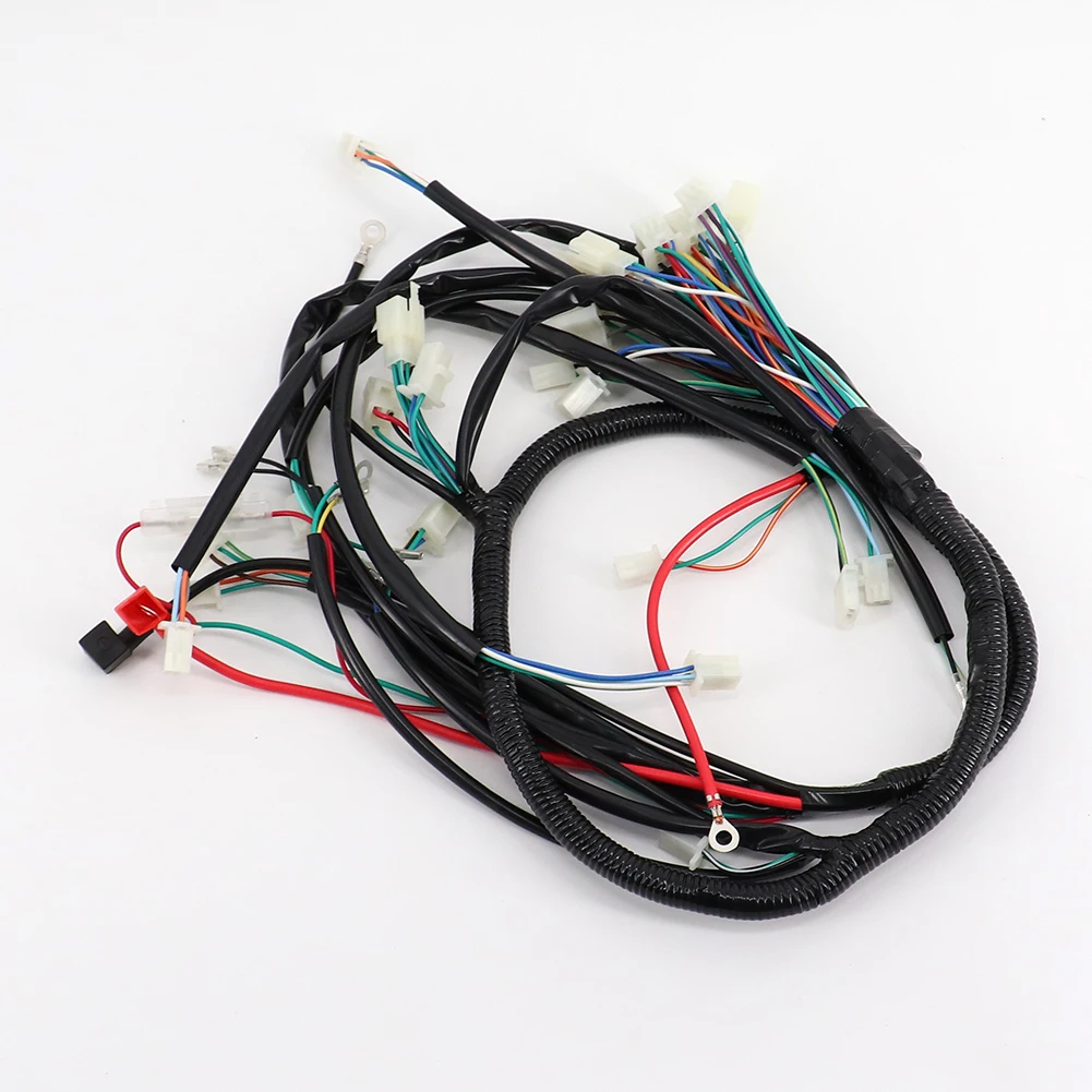 Complete Electrics Wiring Harness Cable Assembly, Wire Line for Motorbike Scooter ATV Quad Car Electrical Component for Londing