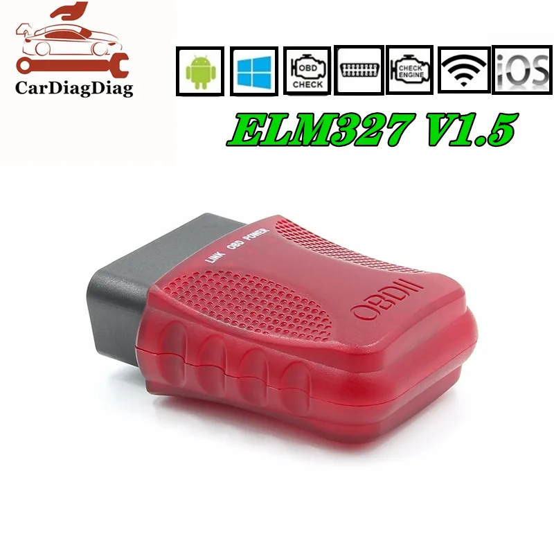 ELM327 V1.5 Wifi BT4.0 Scanner Support Phone iOS Android ELM 327 On/Off  Car OBD2 16Pin Interface Scan Tool