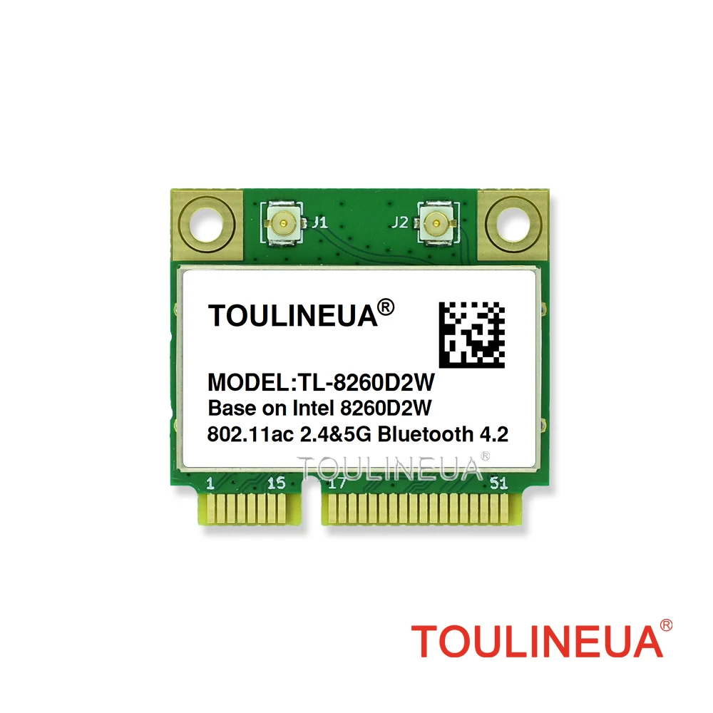 TL-8260HMW Intel 8260HMW 8260 Intel8260 8260 AC 8265AC AX200 AX200HMW Mini PCIe WiFi Network Card PK 7260HMW 7260AC