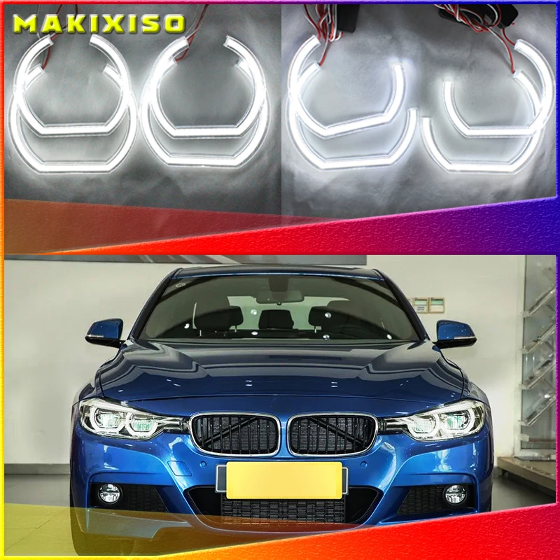 

For BMW 5 SERIES E39 525i 528i 530i 540i 1997-2003 DTM M4 Style Ultra bright led Angel Eyes DRL halo rings Retrofit Accessories