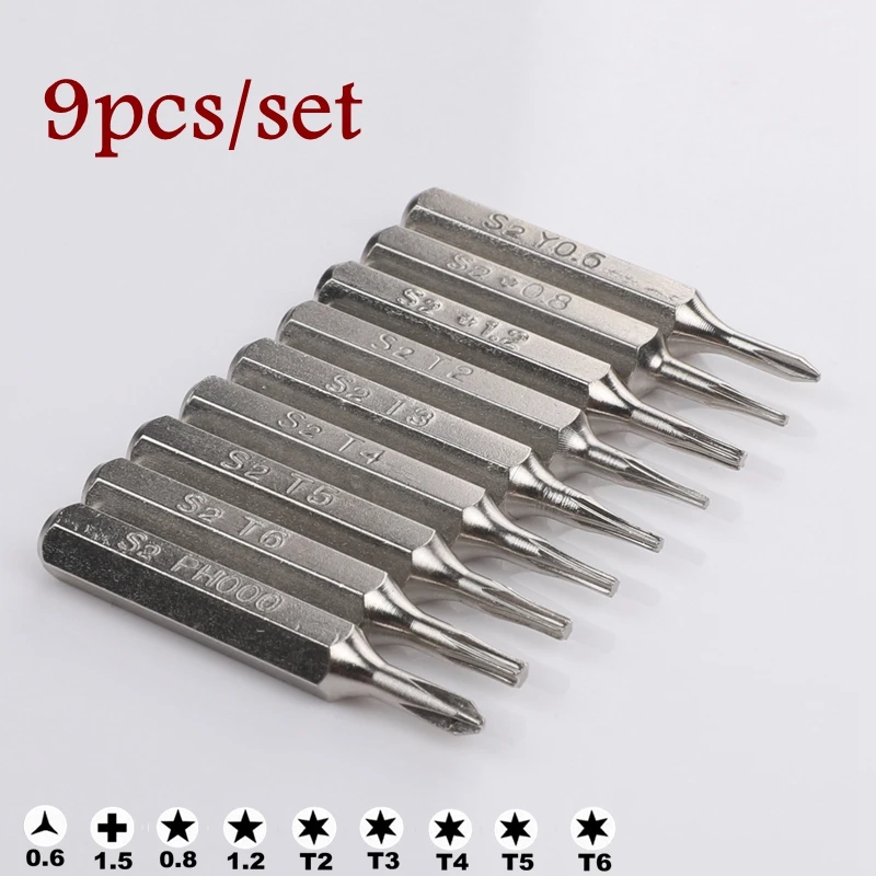 Screwdriver H4 Bits Torx T1 T2 T3 T4 T5 T6 Slotte phillips HEX Pentalobe P2 P5 for Huawei Macbook Air Pro iphone7/8/x/xr/xs max