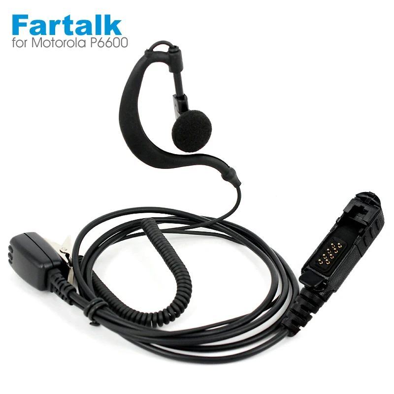 Headset Earpiece For Motorola Xir P6600 P6620 XPR3300 XPR3500 MTP3250 DP2000 DEP550 MTP3100 MTP3150 Walkie Talkie Two Way Radio