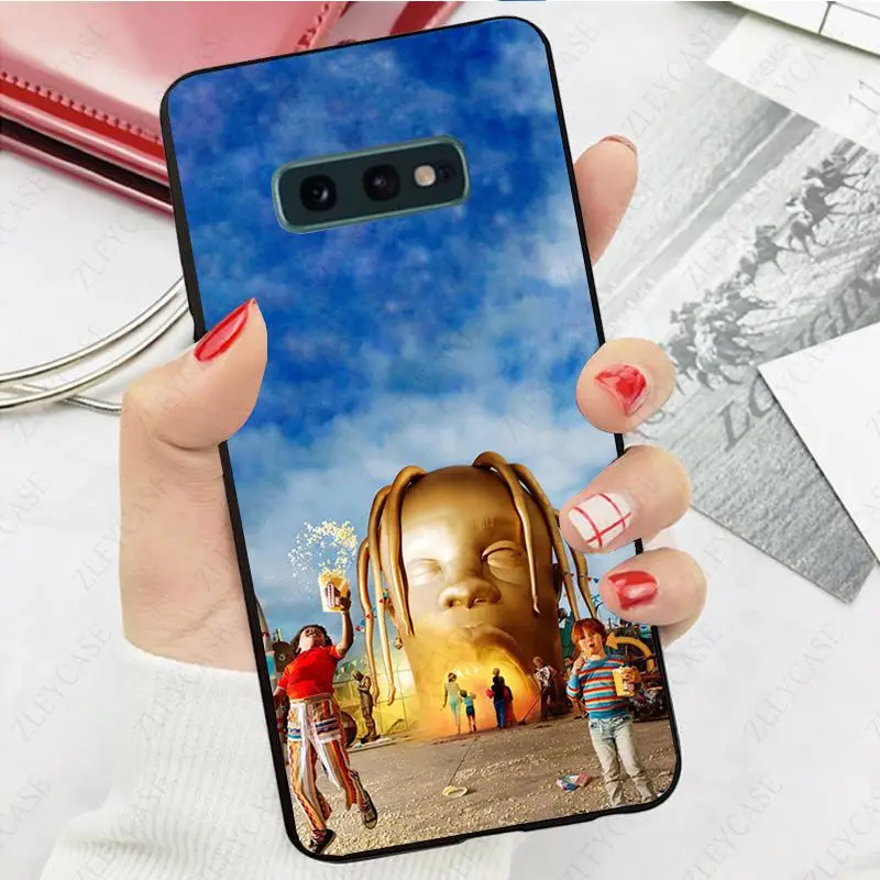 travis scott astroworld Soft Shell Phone Cover For Samsung Galaxy S24ULTRA S23ULTRA S21FE S24 S22+ S20PLUS s20ULTRA S20FE cases