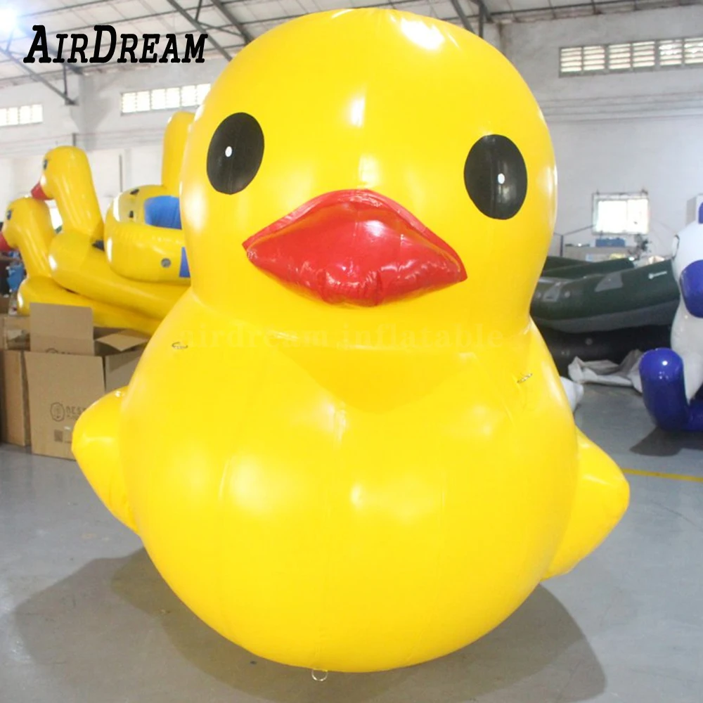 Top Quality Hot Selling Promotional PVC floating giant inflatable yellow duck model for sale