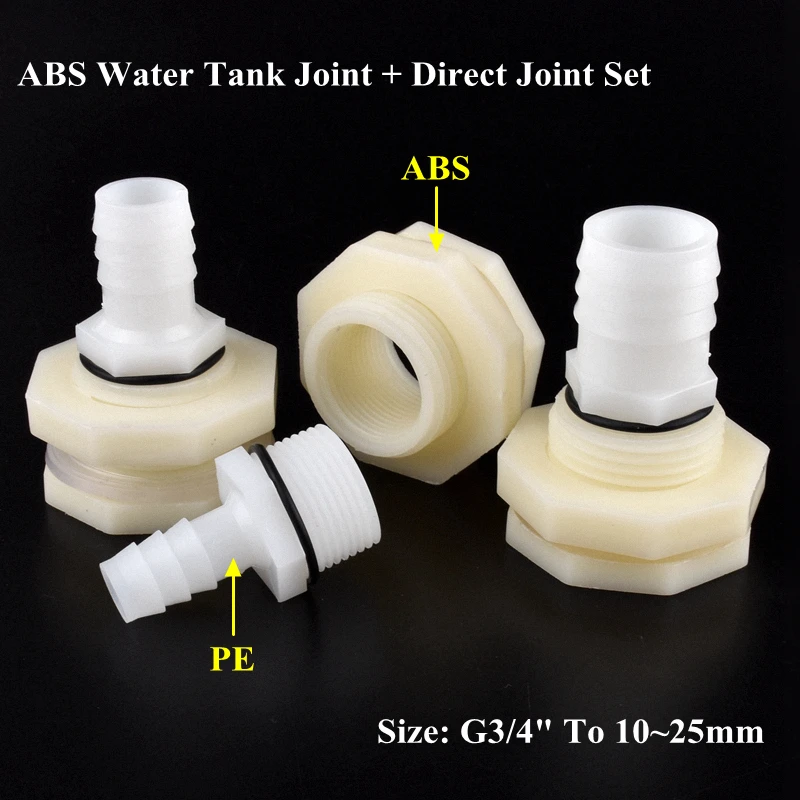 

1 Set G3/4 To 10~25mm Pagoda Direct Water Tank Connector Aquarium Fish Tank Hose Joint Water Tower Garden Irrigation Pool Joints