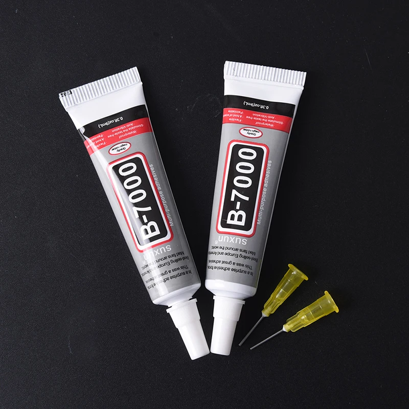 2pcs B-7000 Glue Cell Phone Touch Screen Glass Repair Glue Multipurpose DIY Craft Best Epoxy Resin Adhesive 9ml