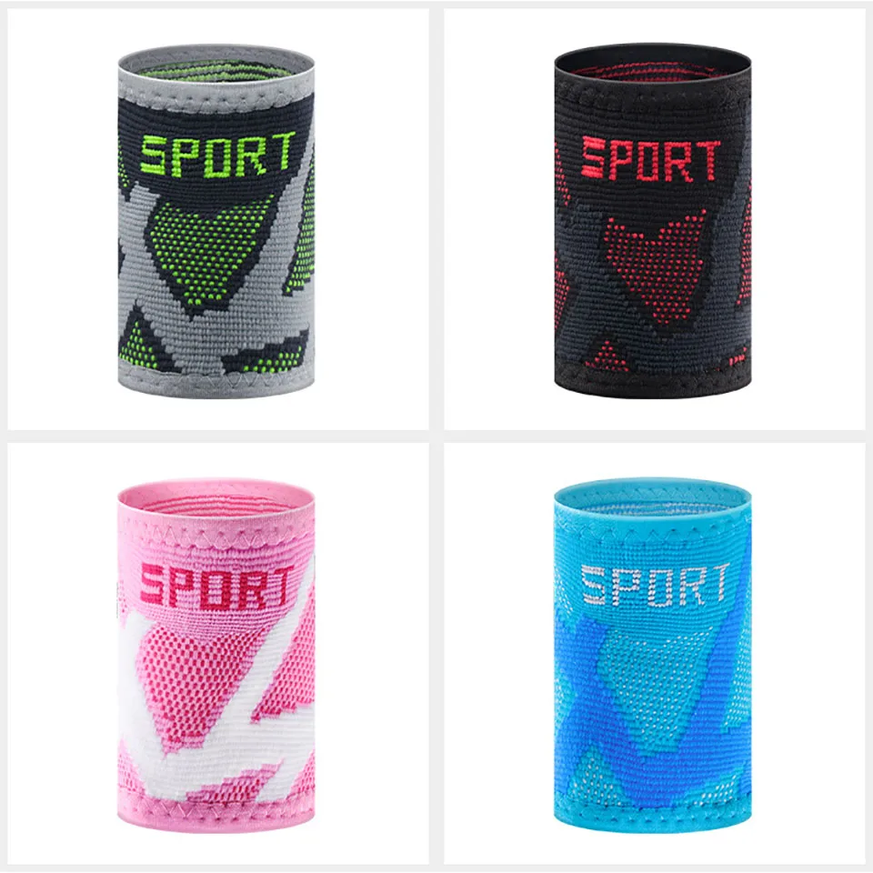 1Pcs Elastic Wristbands Gym Fitness Gear Sport Wristband Weightlifting Wrist Wraps for Basketball Tennis Badminton Brace