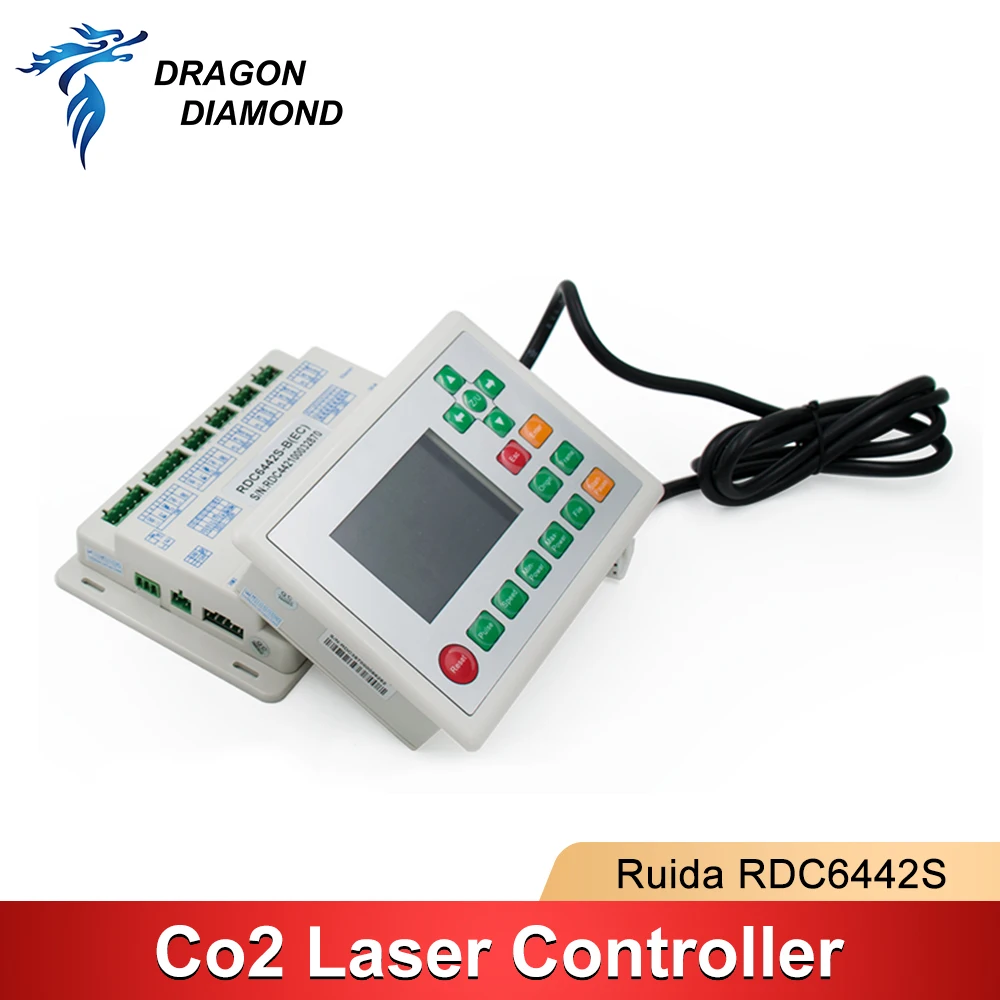 DRAGON DIAMOND Ruida RDC6442S DSP Controller System Panel Motherboard For CO2 Laser Engraving Cutting Machine