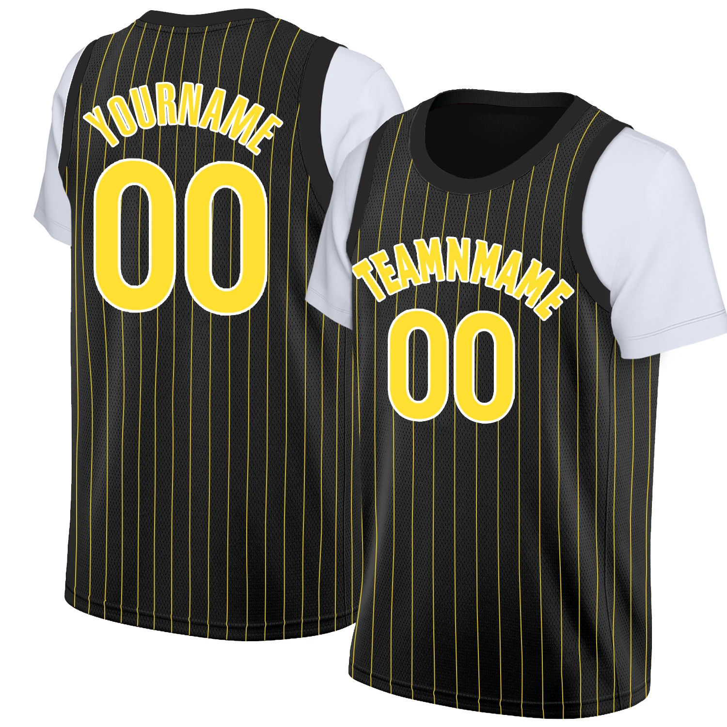 Custom Basketball Jersey Personalized Print Team Name/Numbers Breathable Soft Comfortable Sleeve Shirts for Adults/Kids Big size