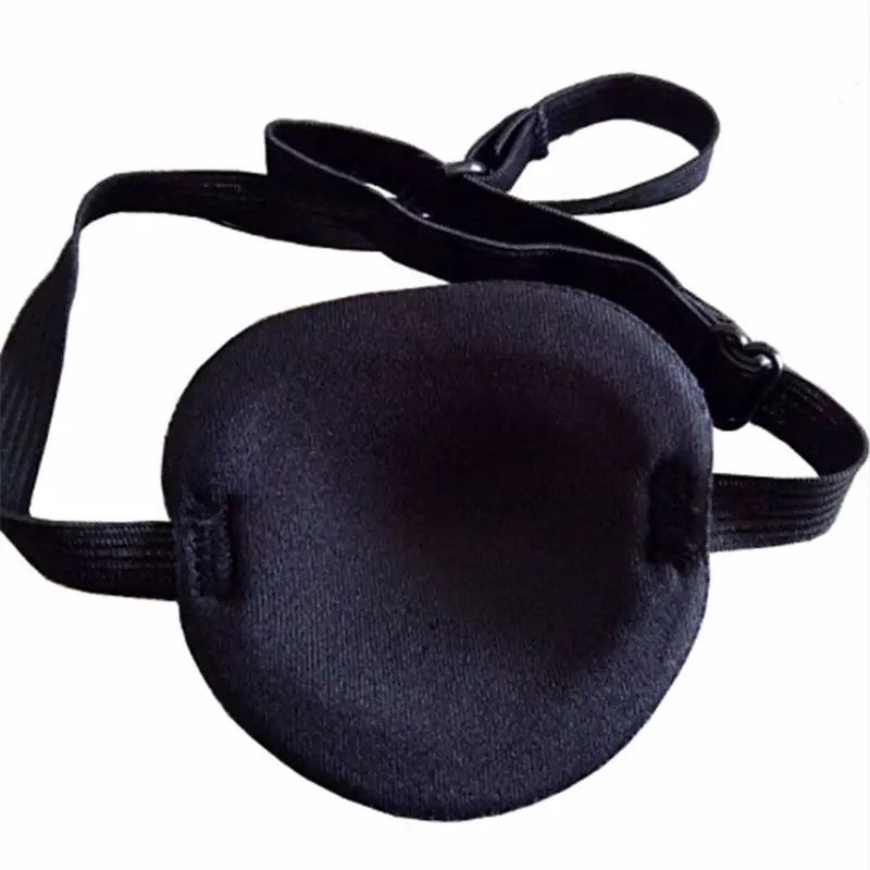 Pirate Eye Patch Cosplay Single Eye Cover Mask Masquerade Halloween Decorative Props for Kids Adults