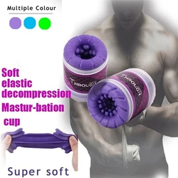 Dual Channel Male Masturbator Pussy Artificial Vagina Silicone Masturbation Sex Products for Men Adult Toys