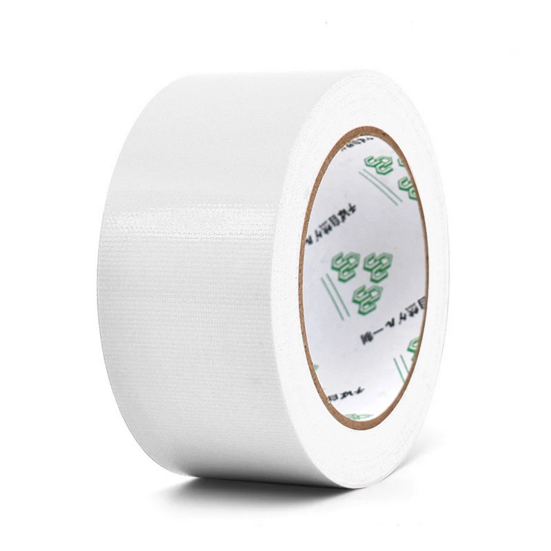 10M Length Color Cloth Base Tape DlY decoration Cloth Duct Carpet Floor Waterproof Tapes High viscosity Adhesive Tape Multicolor