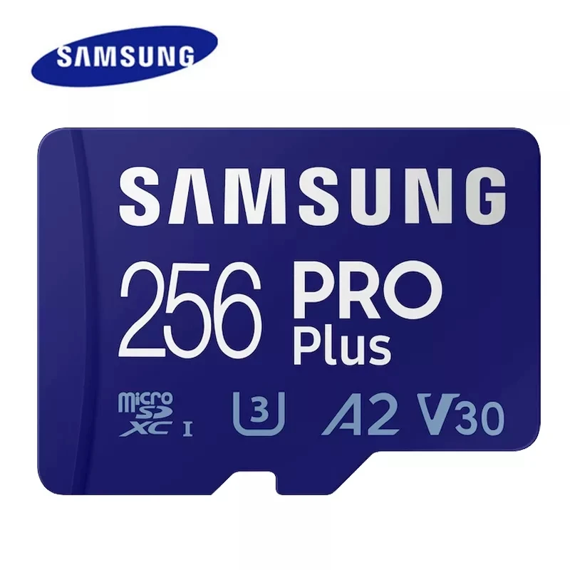 Imagem -03 - Samsung-pro Plus Cartão de Memória Microsd tf 128gb 256gb 512gb 160 Mbps C10 u3 V30 a2 Sdxc 4k Vídeo Telefone 120 m s Novo