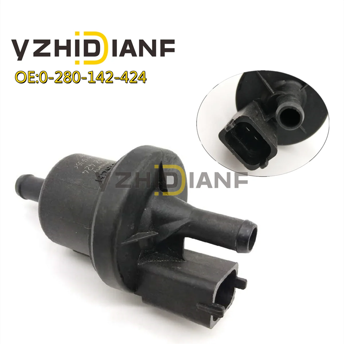 1X0280142424 Va-Por Bus Purge Magneetventiel Voor V-W Golf Je-Tta Passat Au-Di a4 A4 Quattro 0280142300 9135444 058133517