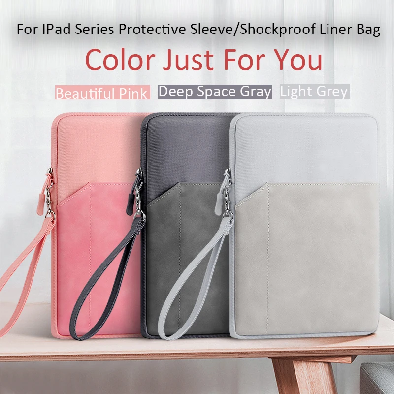 Case Cover Bag For Huawei Matepad Pro 10.8/Honor V6 10.4 Mediapad T10S 10.1/T10 9.7 M6 8.4 M5 Soft tablet Liner bag Cover Funda