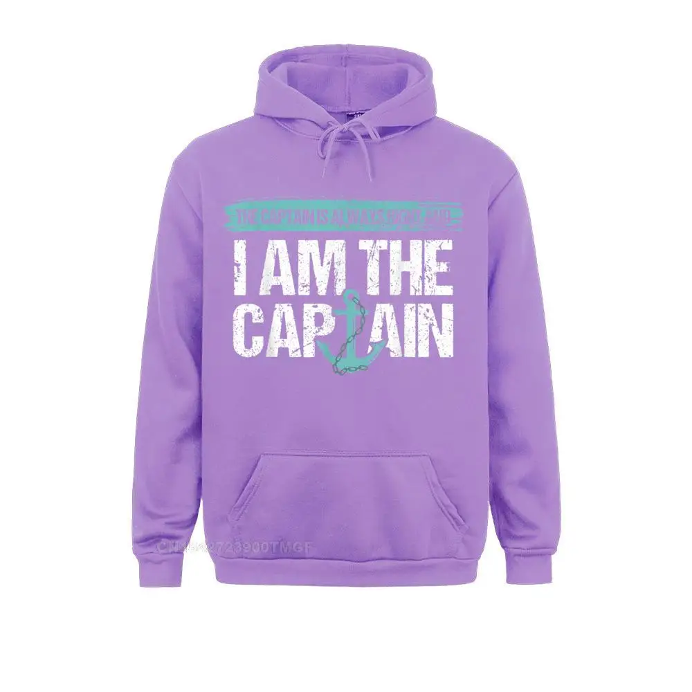 The Captain Is Always Right And I Am The Captain Boat Funny Classic Summer Young Hoodies Sportswears Fitted Sweatshirts