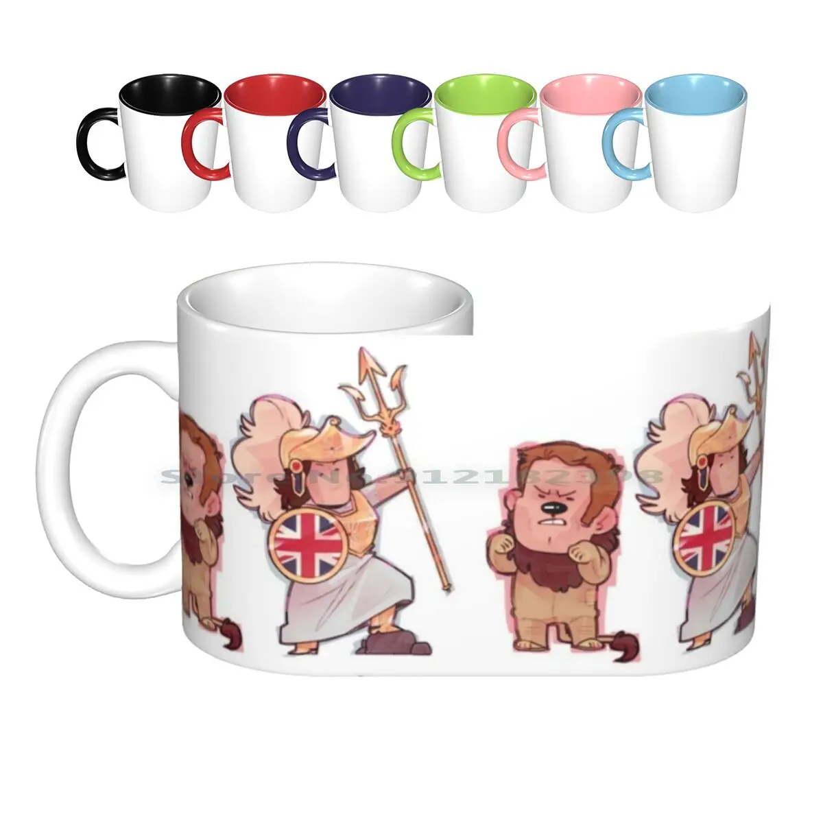 

Керамические кружки с принтом «Террор карнивал»