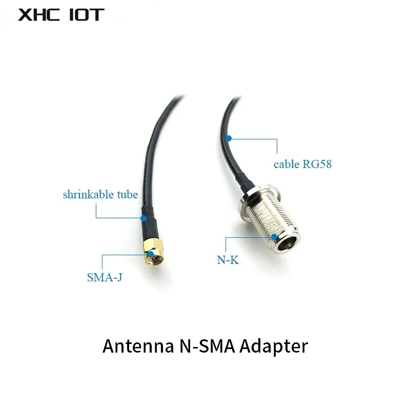 Wifi Antenna Extension Cable N-K SMA-J Interface RG58 Feeder 3m Length For FRP antenna XC-NK-SJ-300 XHCIOT