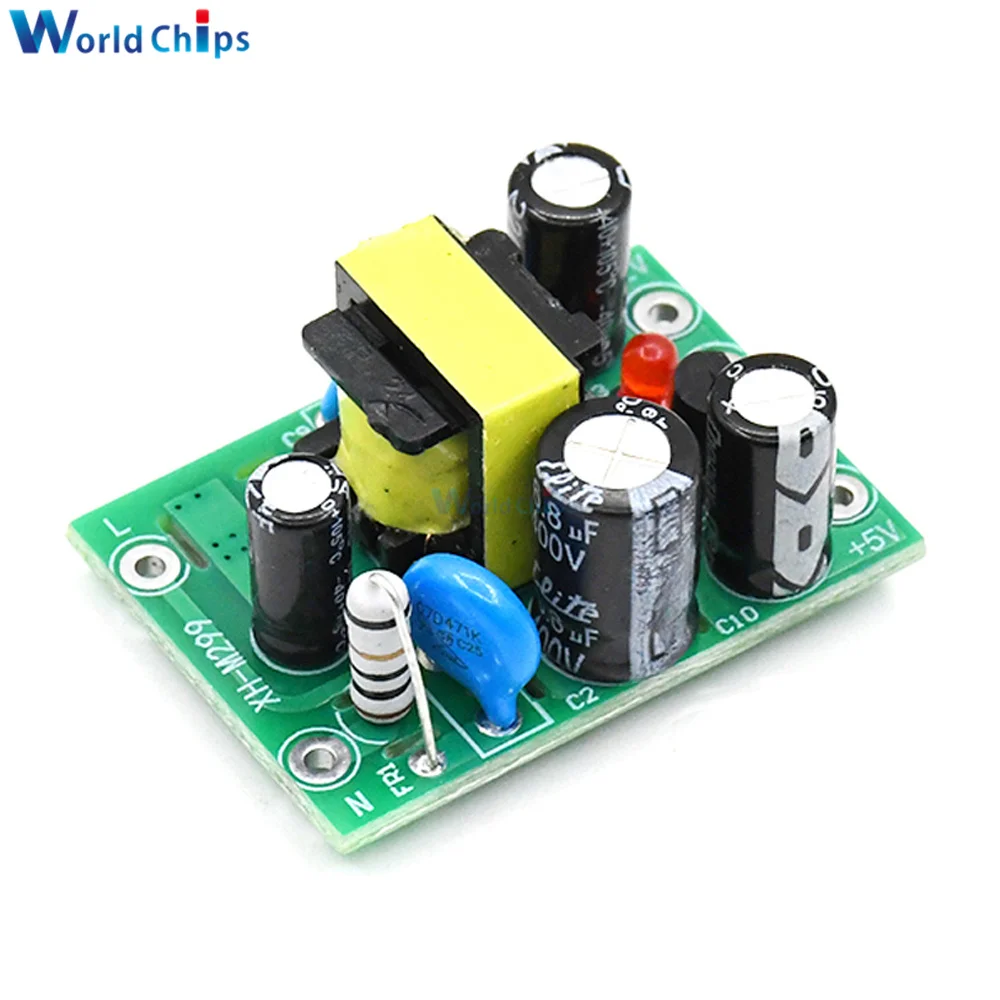 AC-DC Buck Converter Step Down Module AC 110-240V to DC 5V 12V 100mA/500mA Power Supply Isolation Voltage Dual Output Converter