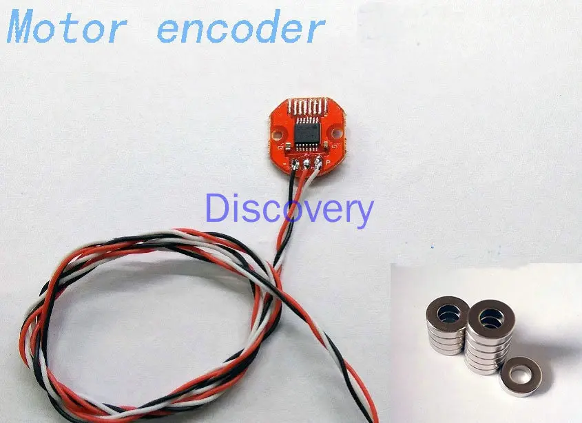 Code Plate AS5048A Magnetic Rotary Encoder Set PWM/SPI Interface Precision 12-14bit PTZ Motor Applicable