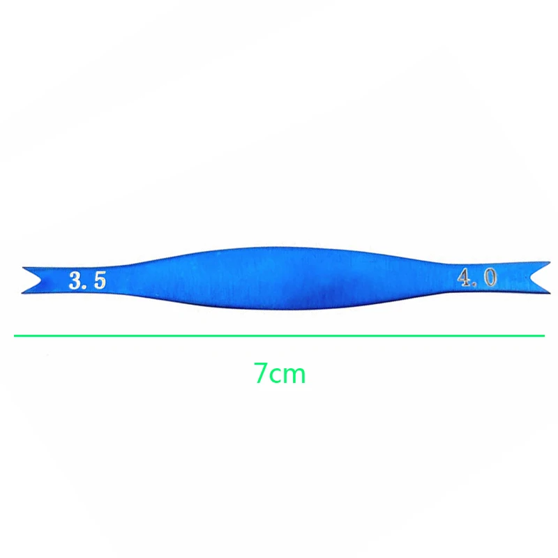 Kleszcze do mocowania powiek Braunstein 3.5-4.0, tytanowo-stalowe, chirurgiczne, do użytku medycznego