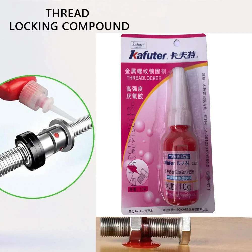 1 Bottle 10ml Anti-pressure Red 0262 Glue Screw Lock Highly Adhesive Wire Sealing Anti-corrosion Thread Anaerobic Glue Hardware