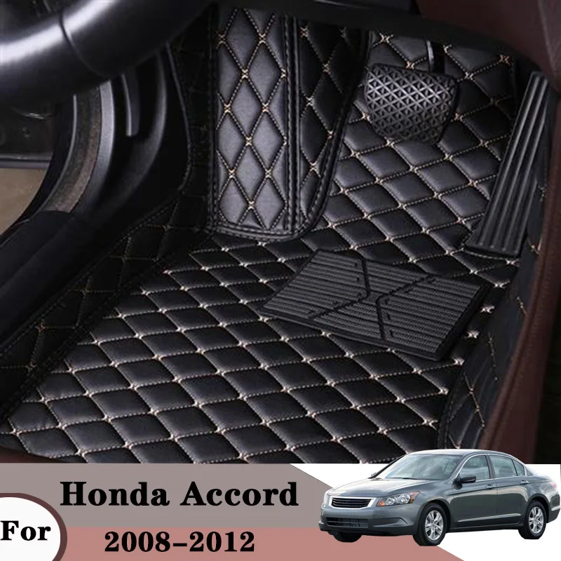 Car Floor Mats For Honda Accord 2012 2011 2010 2009 2008 Rugs Dash Pads Cargo Liners Pads Auto Interior Accessories Waterproof