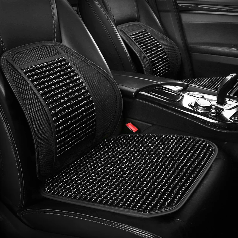 2022 New automotive spring, summer, autumn general turnkey cooling mat wood car seat cover of bamboo special cushion sets cushio