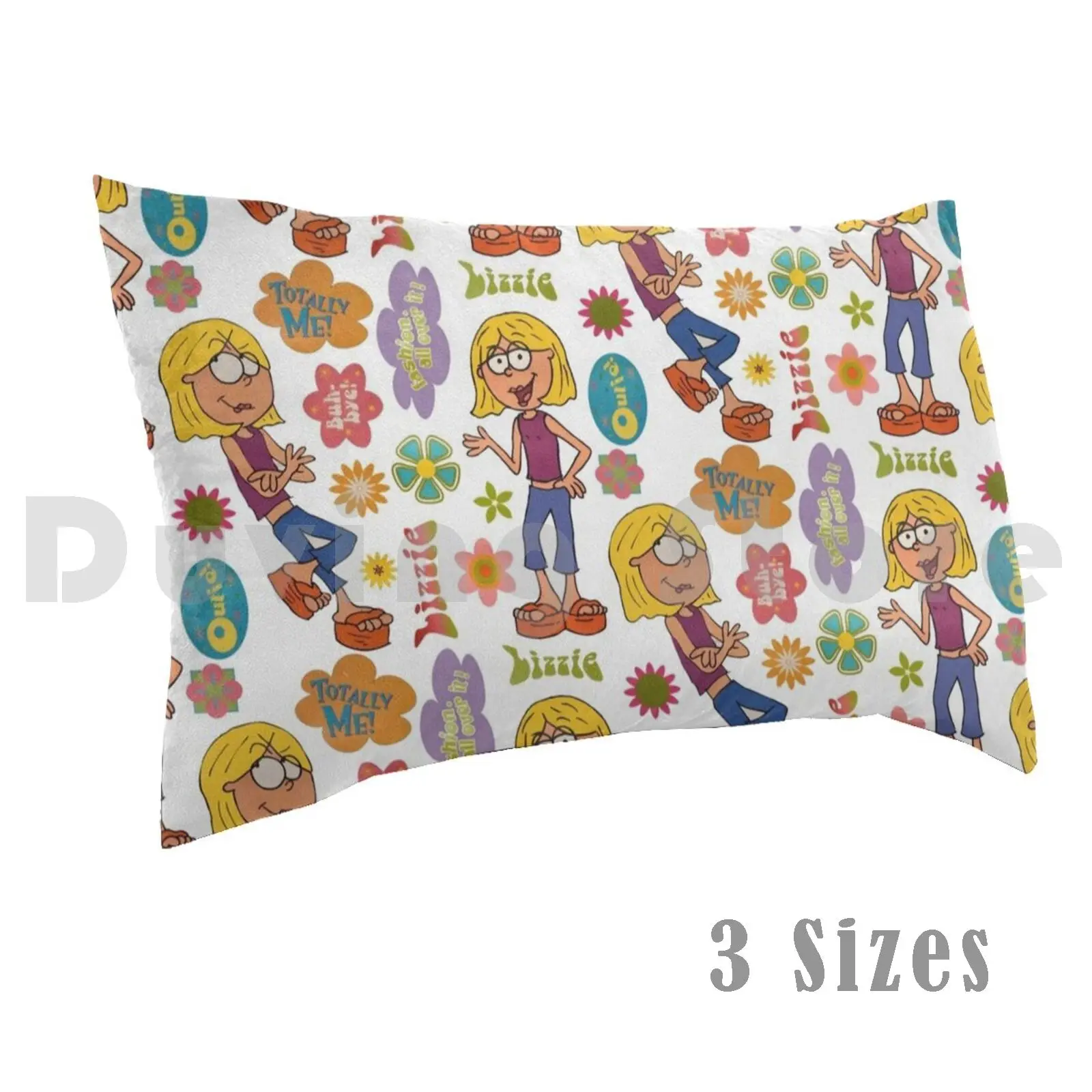 Lizzie Mcguire Flowers Pillow Case Printed 50x75 Lizzie Mcguire Hilary Duff Wool Evenstevens Nobulliying
