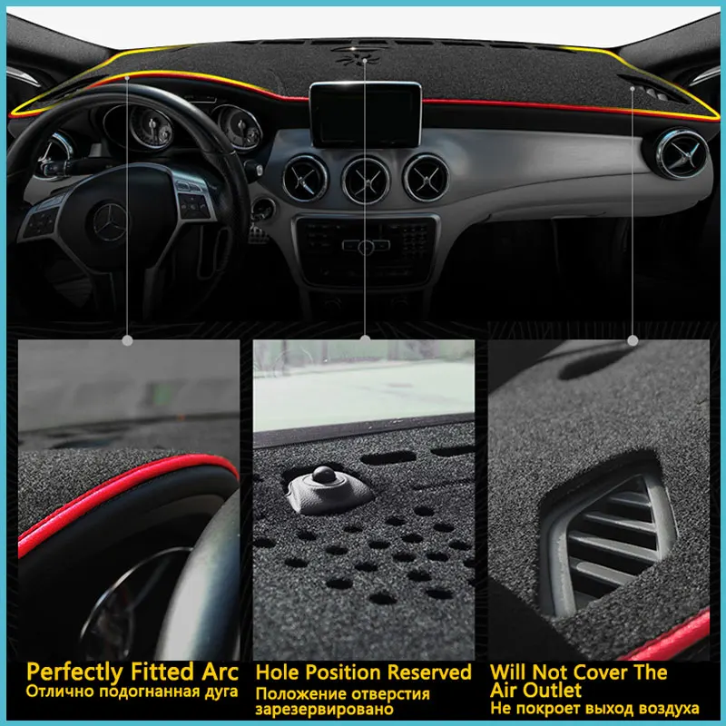 For Peugeot 208 2008 P21 P24 MK2 2020~2024 2021 2022 Dashboard Cover Board Mat Carpet Rug Auto Sun Shade Cape Blanket Anti-sun