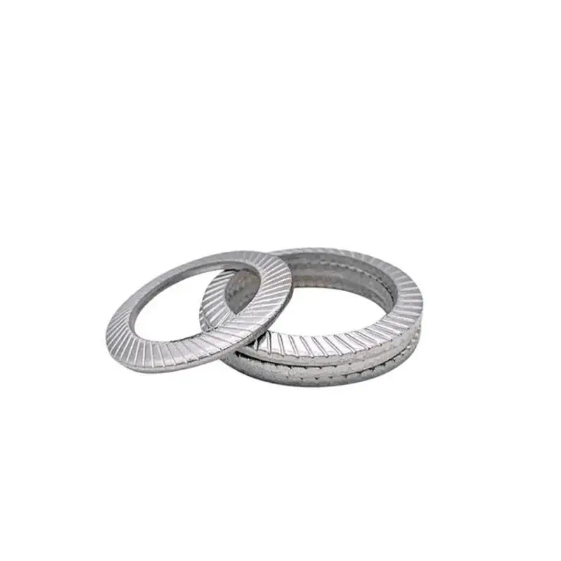 M2.5 M3 M4 M5 M6 M8 M10 M12 M14 M16 DIN9250 A2-70 304 Stainless Steel Disc Spring Serrated Lock Washer Knurled Elastic Gasket