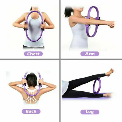 Fitness Pilates Circles Multicolor Yoga Resistance Training Circle Multifunctional Body Exercise Loop for Women Men Yoga Circles