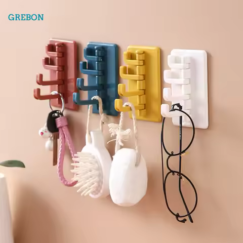 bathroom hooks on the wall key hanger for home and kitchen organizer bag holder waterproof strong self adhesive hooks clothes