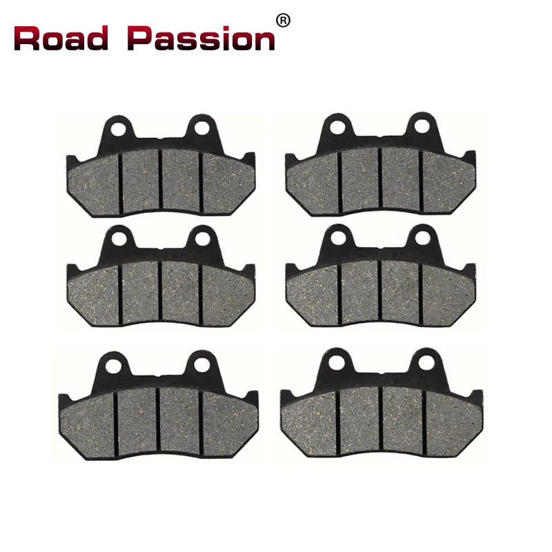 Road Passion Motorcycle Front and Rear Brake Pads For HONDA GL1100 Goldwing VF1100 Magna Sabre 1983-1986 CB1100F GL1200 GL 1200