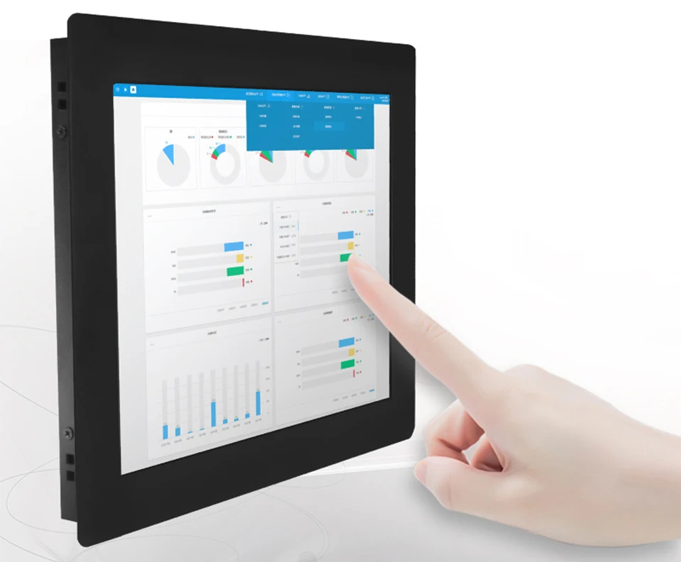 Imagem -02 - Monitor Exterior Legível do Toque de 1500 Lêndeas do Sol Ip65 19 Polegadas Monitor Industrial Monitor Capacitivo da Tela de Toque para o Barco